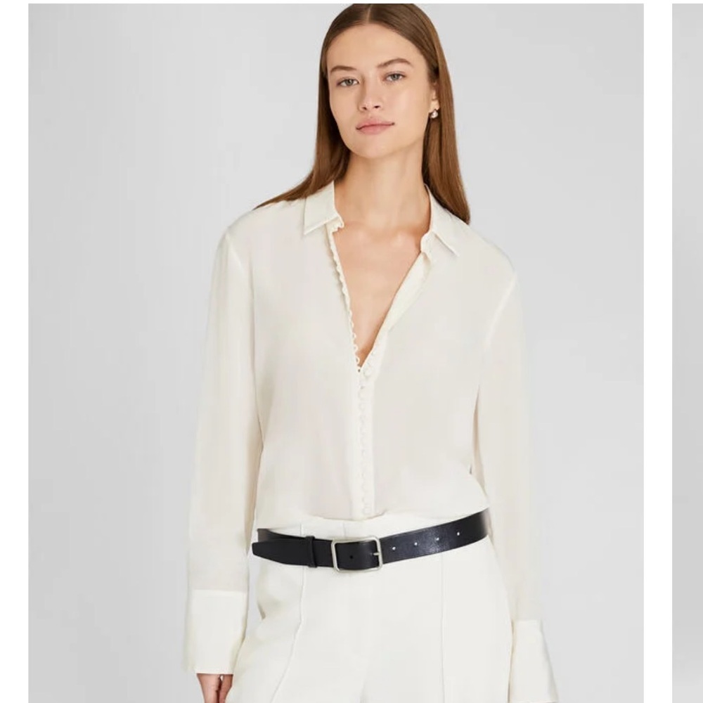 Club Monaco Helek Silk Blouse Size XS